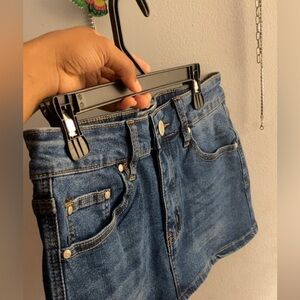 Denim Blue Women's Shorts